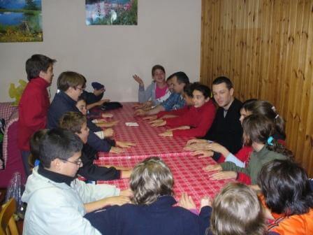 serata in rifugio