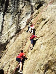 arrampicare a sasso remenno