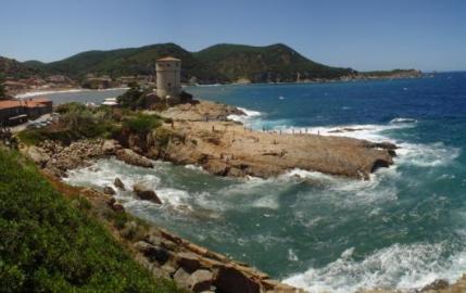 panorami sull isola del giglio