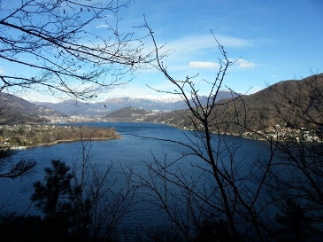 panorami dal monte caslano