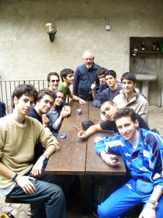 il pranzo a Terza Alpe